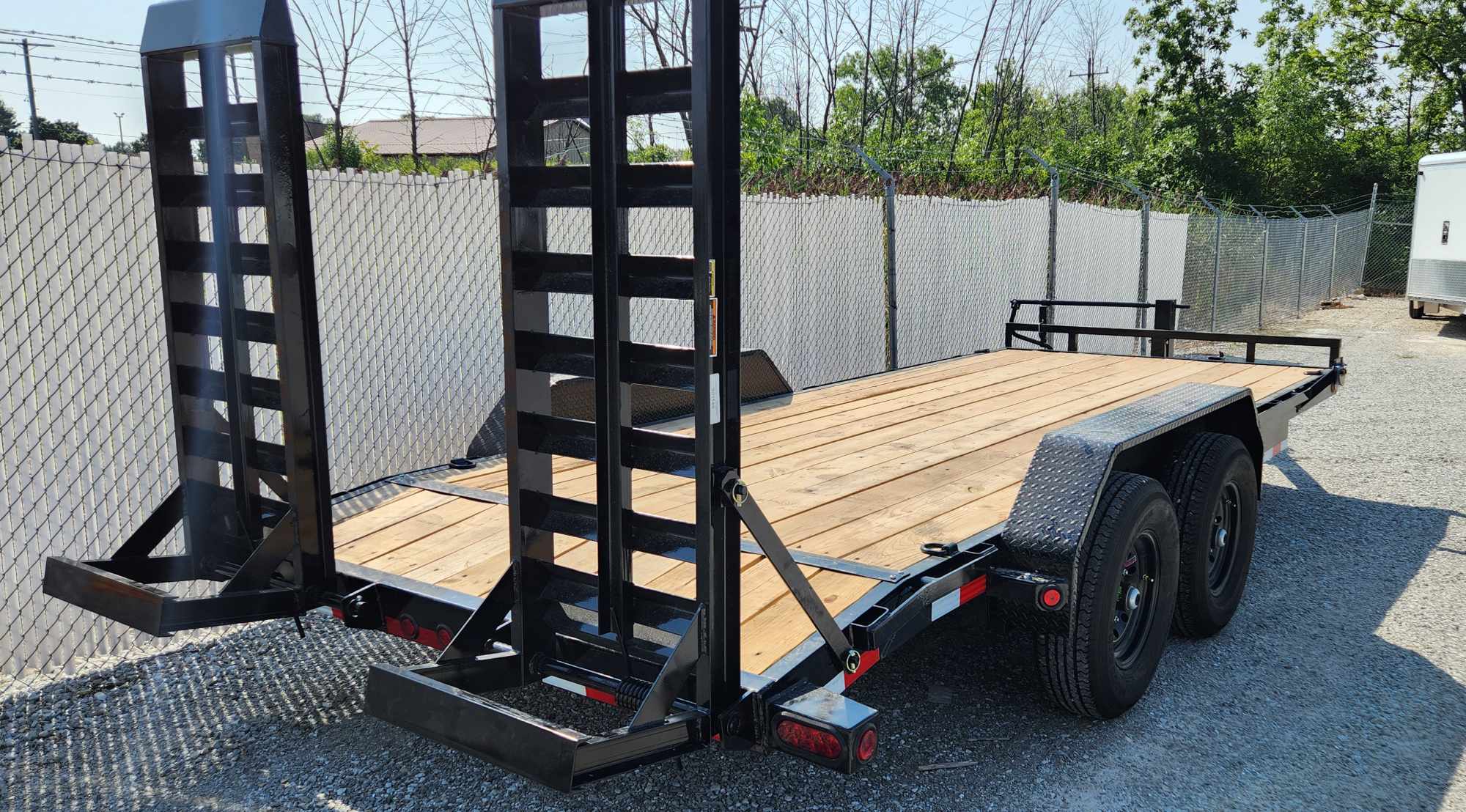 Load Trail 83" X 22' Tandem Axle 14,000 Lb Steel Car Hauler / Equipment